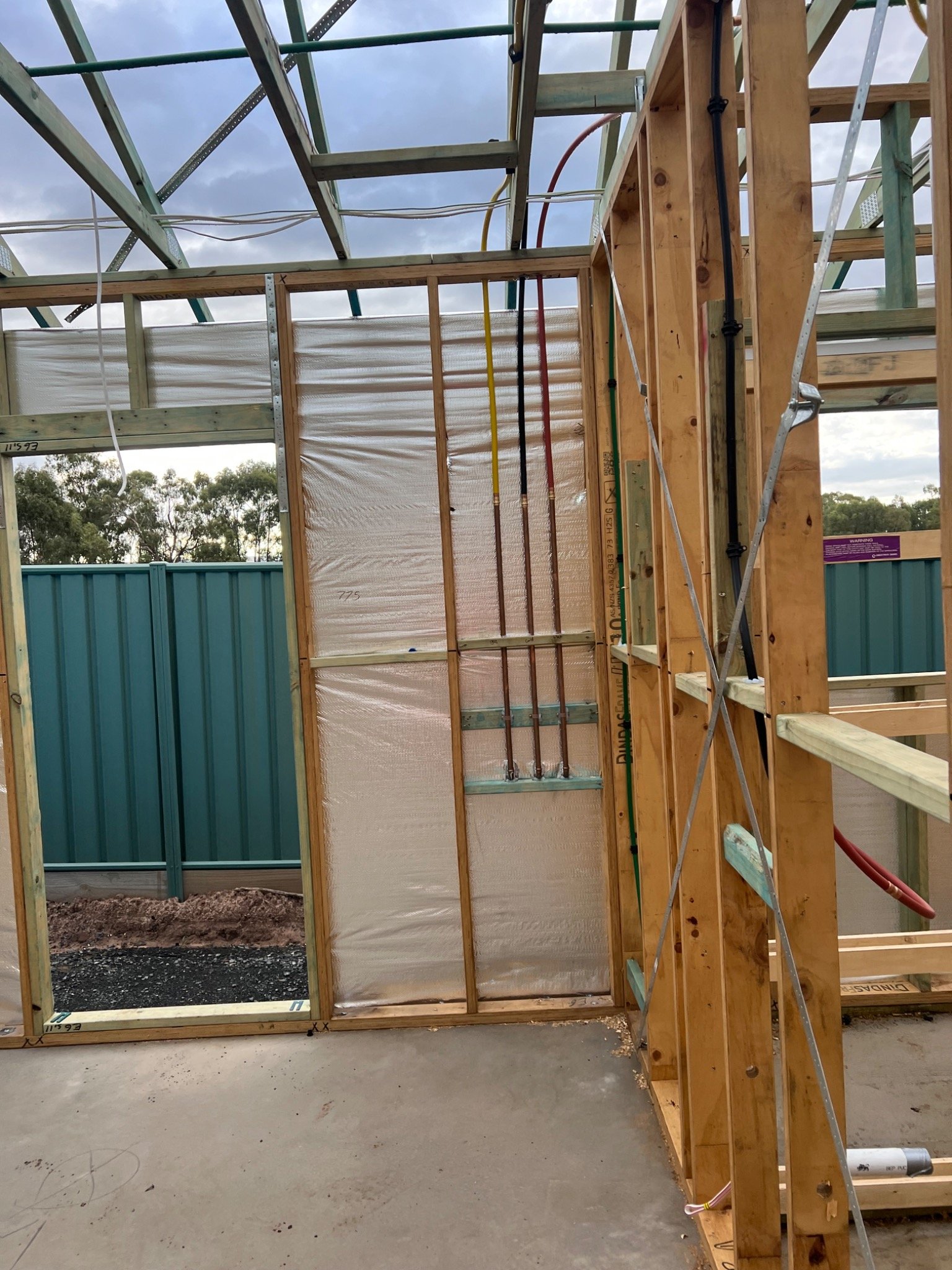 New home rough in